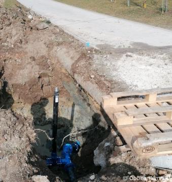 Obnova vodovoda v naselju Podgorje (2)